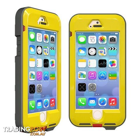 Patchworks Link Pro Tough Case with Belt Clip for iPhone SE / 5 / 5s - Yellow - 8809327545742/7610 - Patchworks