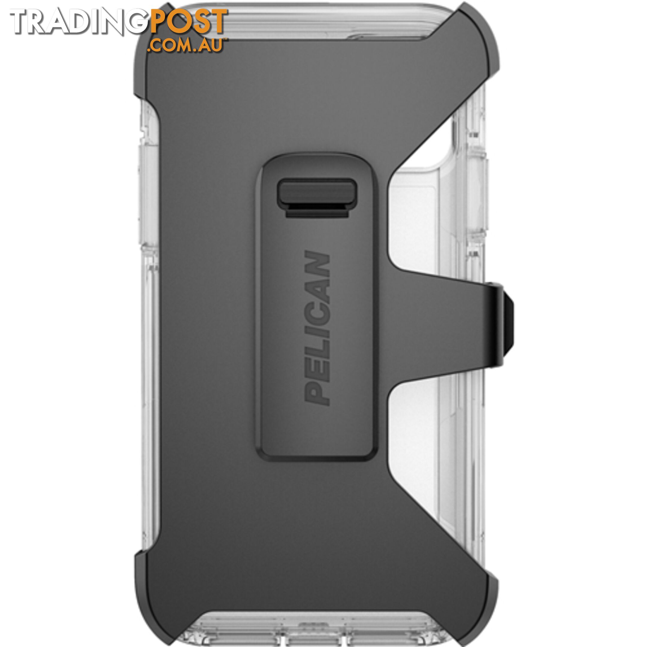 Pelican Voyager Extreme Rugged Case & Belt Clip iPhone 11 Pro - Clear - 19428171544/C55030-001A-CLCL - Pelican