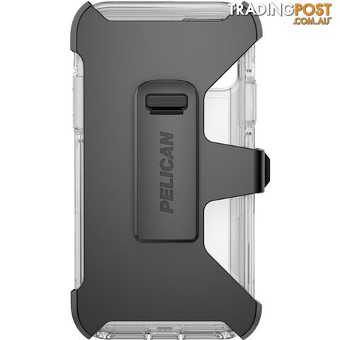 Pelican Voyager Extreme Rugged Case & Belt Clip iPhone 11 Pro - Clear - 19428171544/C55030-001A-CLCL - Pelican
