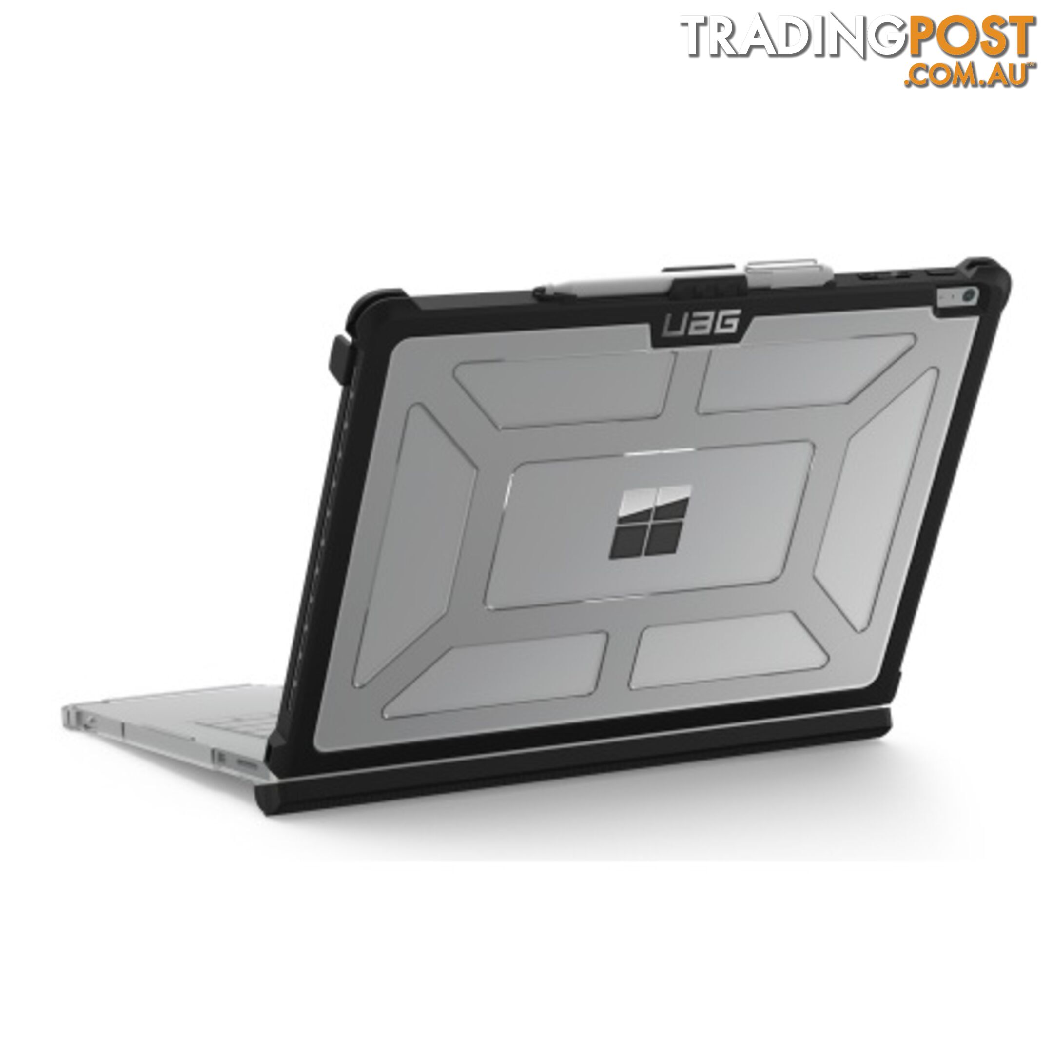 UAG Plasma Case for Surface Book 2 / 1 with 13.5 inch Screen - Ice - 858329007442/U-SFBKUNIV-L-IC - UAG