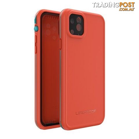 Lifeproof Fre Waterproof Case iPhone 11 Pro Max 6.5 inch Screen - Fire Sky Red - 660543512783/77-62612 - LifeProof