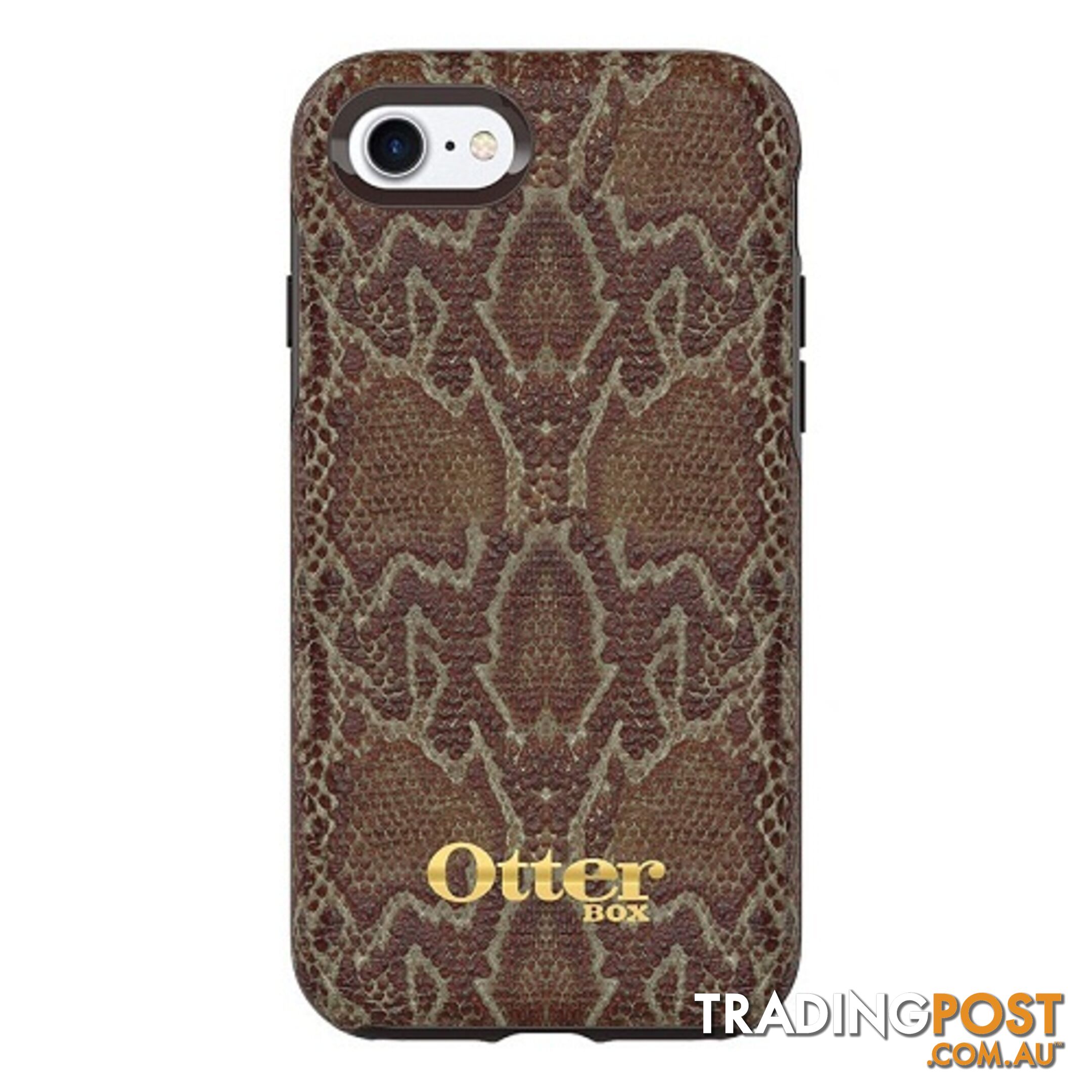Otterbox Symmetry Leather Case iPhone 8/iPhone 7 Brown/Dark Snake Skin - 660543405221/78-51133 - OtterBox