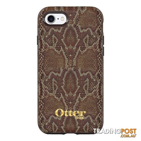 Otterbox Symmetry Leather Case iPhone 8/iPhone 7 Brown/Dark Snake Skin - 660543405221/78-51133 - OtterBox