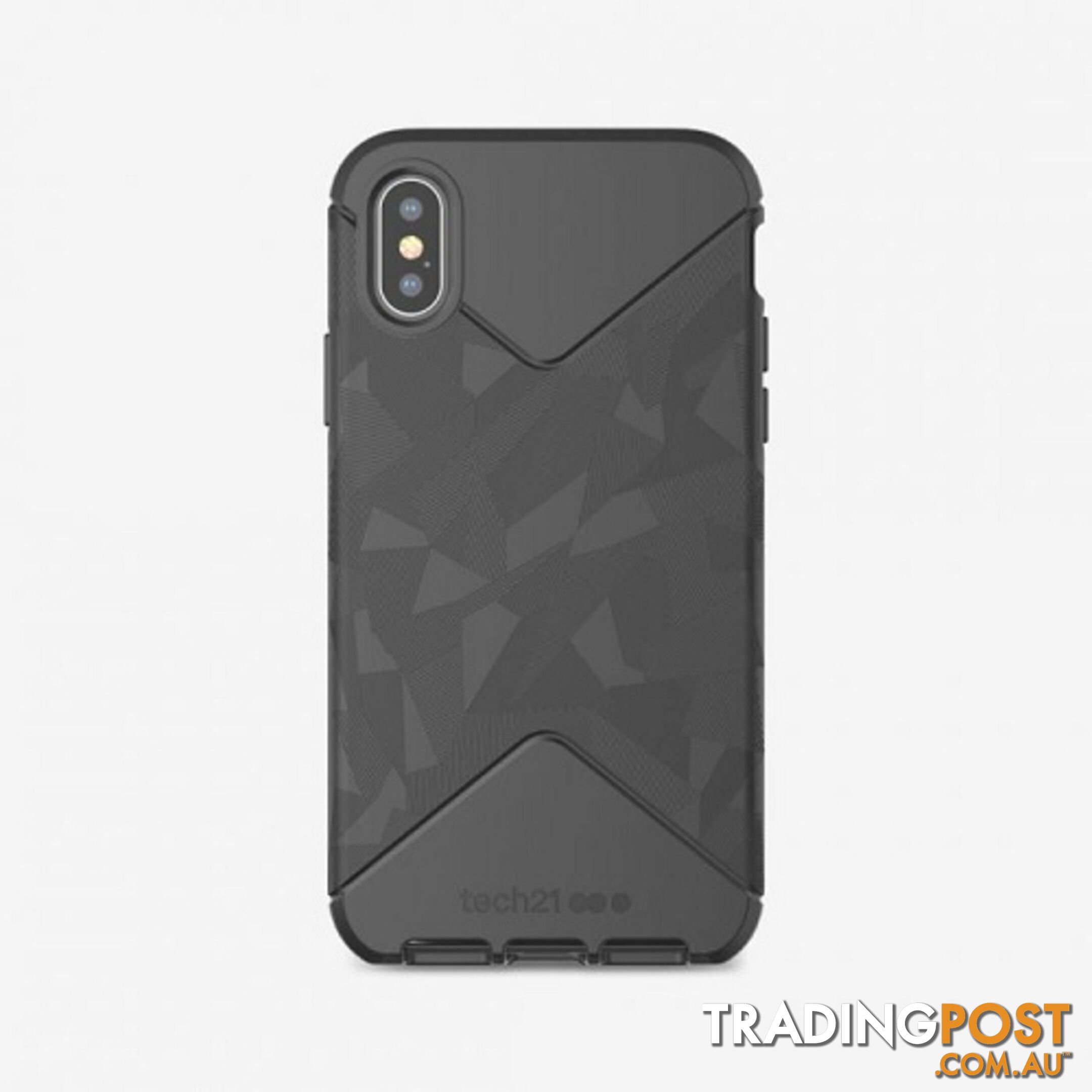 Tech21 Evo Tactical Case for iPhone X / XS - Black - 5055517385480/T21-5858 - Tech21