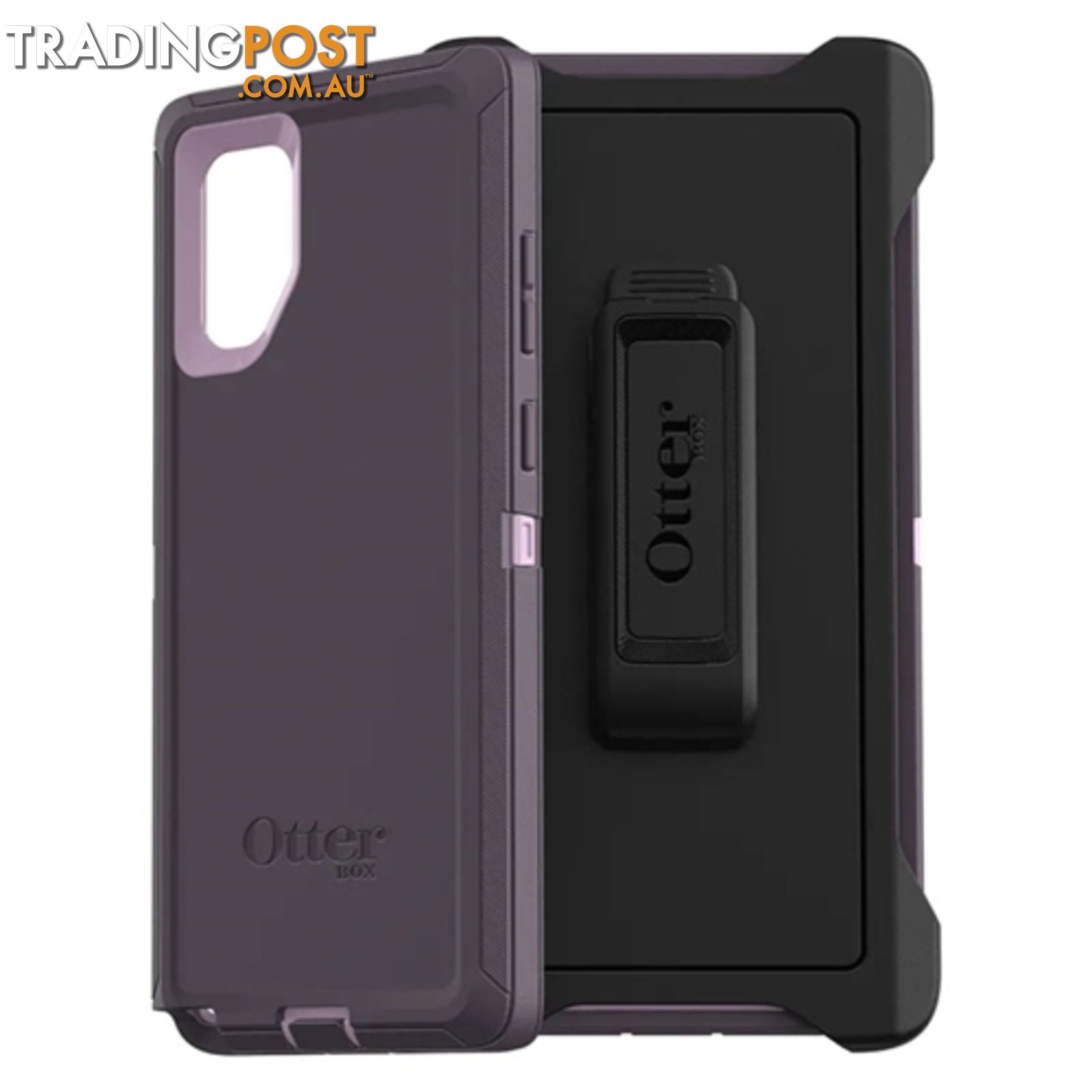 OtterBox Defender Case for Samsung Note 10+ Plus 6.8 Inch - Purple Nebula - 660543509134/77-62314 - OtterBox