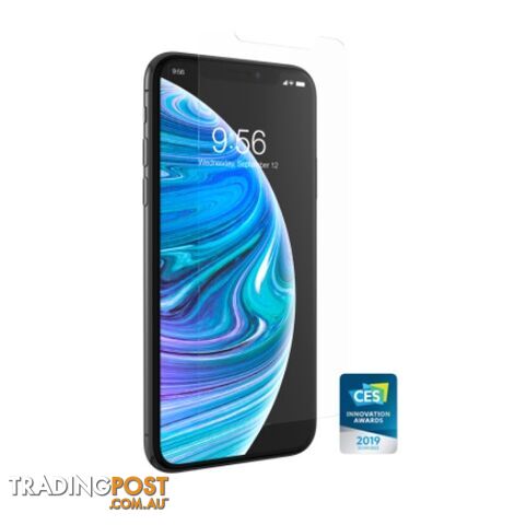 ZAGG InvisibleShield Glass+ VisionGuard Screen Protector for iPhone Xs Clear -...