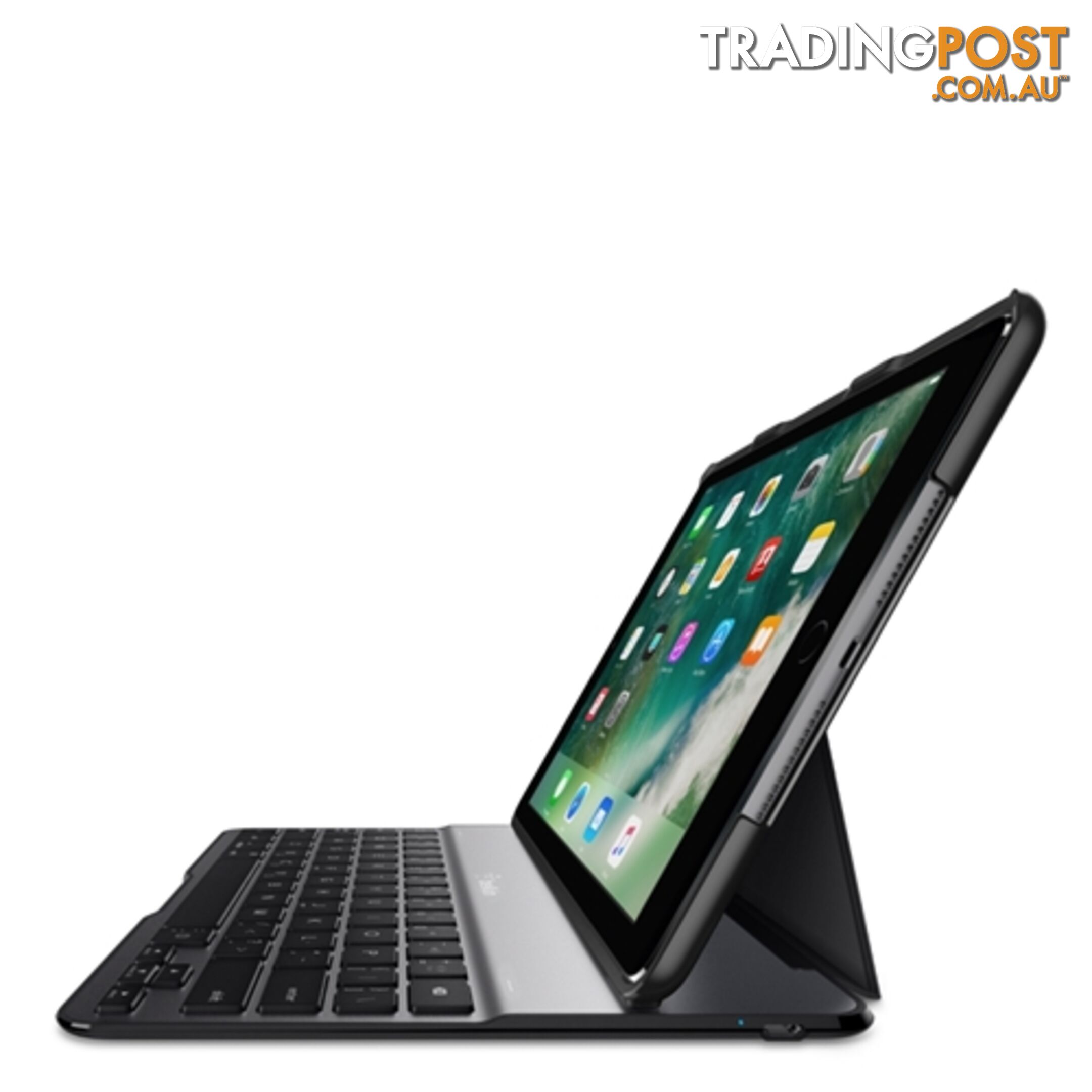 Belkin QODE Ultimate Lite Keyboard Case iPad 9.7 5th & 6th Gen - Black - 745883747856/F5L904TTBLK - Belkin