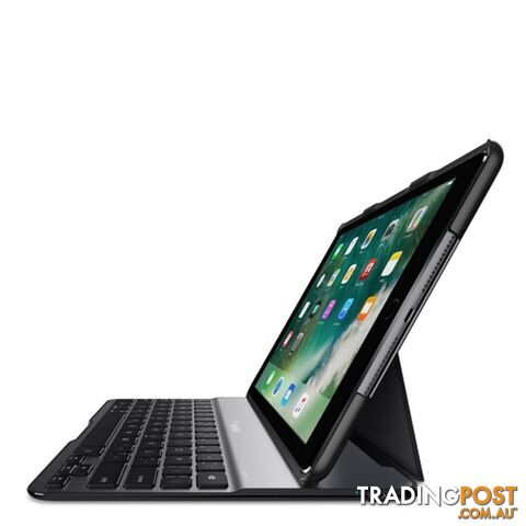 Belkin QODE Ultimate Lite Keyboard Case iPad 9.7 5th & 6th Gen - Black - 745883747856/F5L904TTBLK - Belkin
