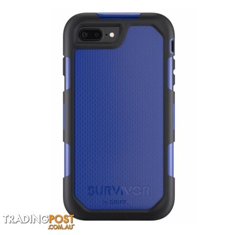 Griffin Survivor Summit Case for iPhone 8+ / 7+ / 6+ - Black / Blue -...