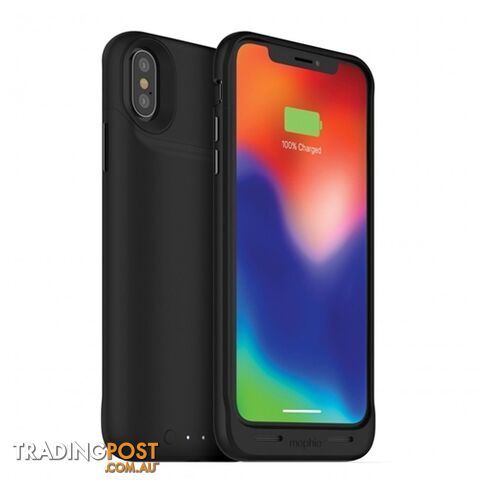 Mophie Juice Pack Air Wireless Battery Case iPhone X / Xs 1720mAh - Black - 840472241712/401002005 - Mophie