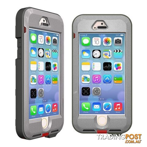 Patchworks Link Pro Tough Case with Belt Clip for iPhone SE / 5 / 5s - Silver - 8809327545728/7608 - Patchworks
