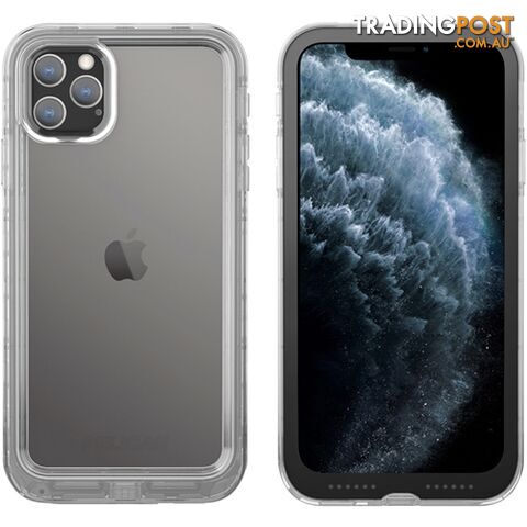 Pelican Marine Waterproof & Rugged Case iPhone 11 Pro Max - Clear - 019428172138/C57040-001A-CLBC - Pelican
