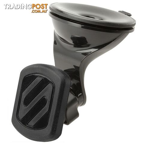 Scosche Magic Mount Magnetic Window Dash Mount for Mobile Devices - Black...