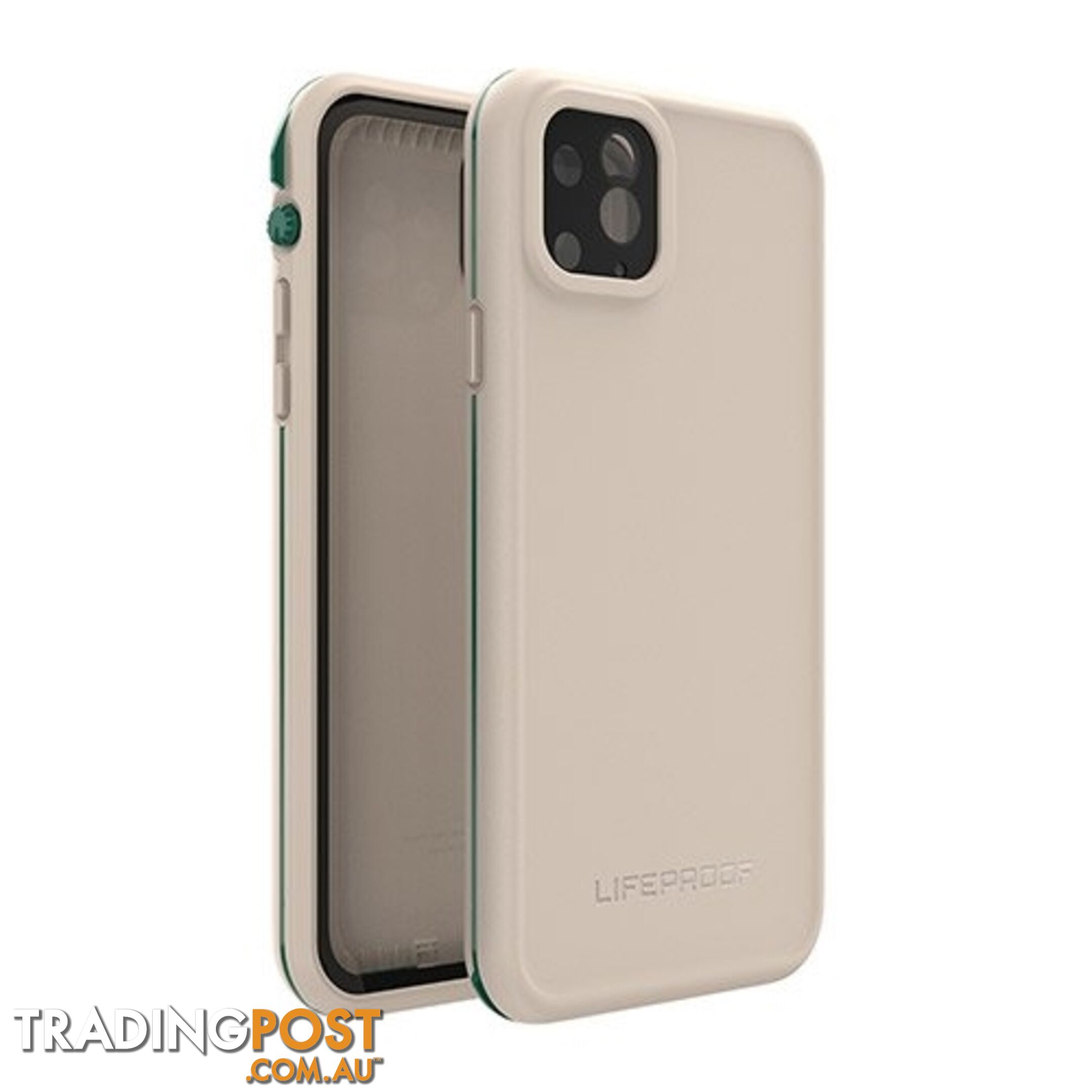 Lifeproof Fre Waterproof Case iPhone 11 Pro Max 6.5 inch Screen - Chalk it up Grey - 660543512776/77-62611 - LifeProof