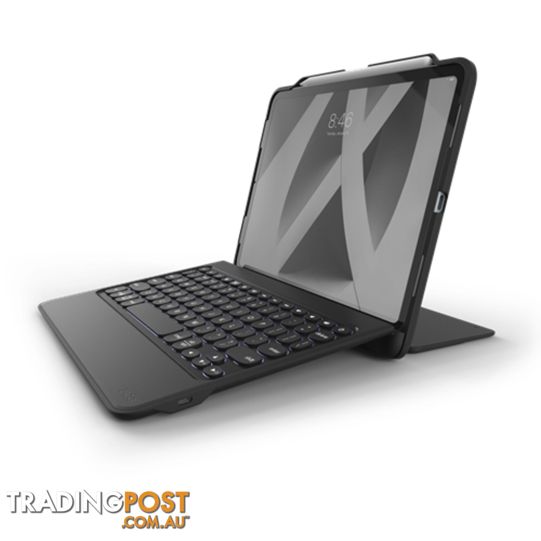Zagg Rugged Book Go Wireless Keyboard & Durable Detachable Case iPad Pro 11 inch - 0848467080353/103102335 - ZAGG
