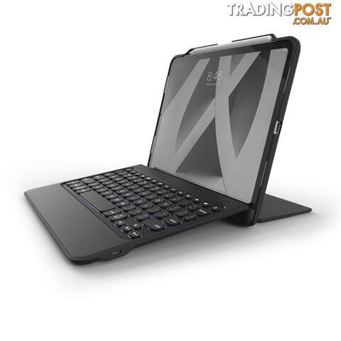Zagg Rugged Book Go Wireless Keyboard & Durable Detachable Case iPad Pro 11 inch - 0848467080353/103102335 - ZAGG