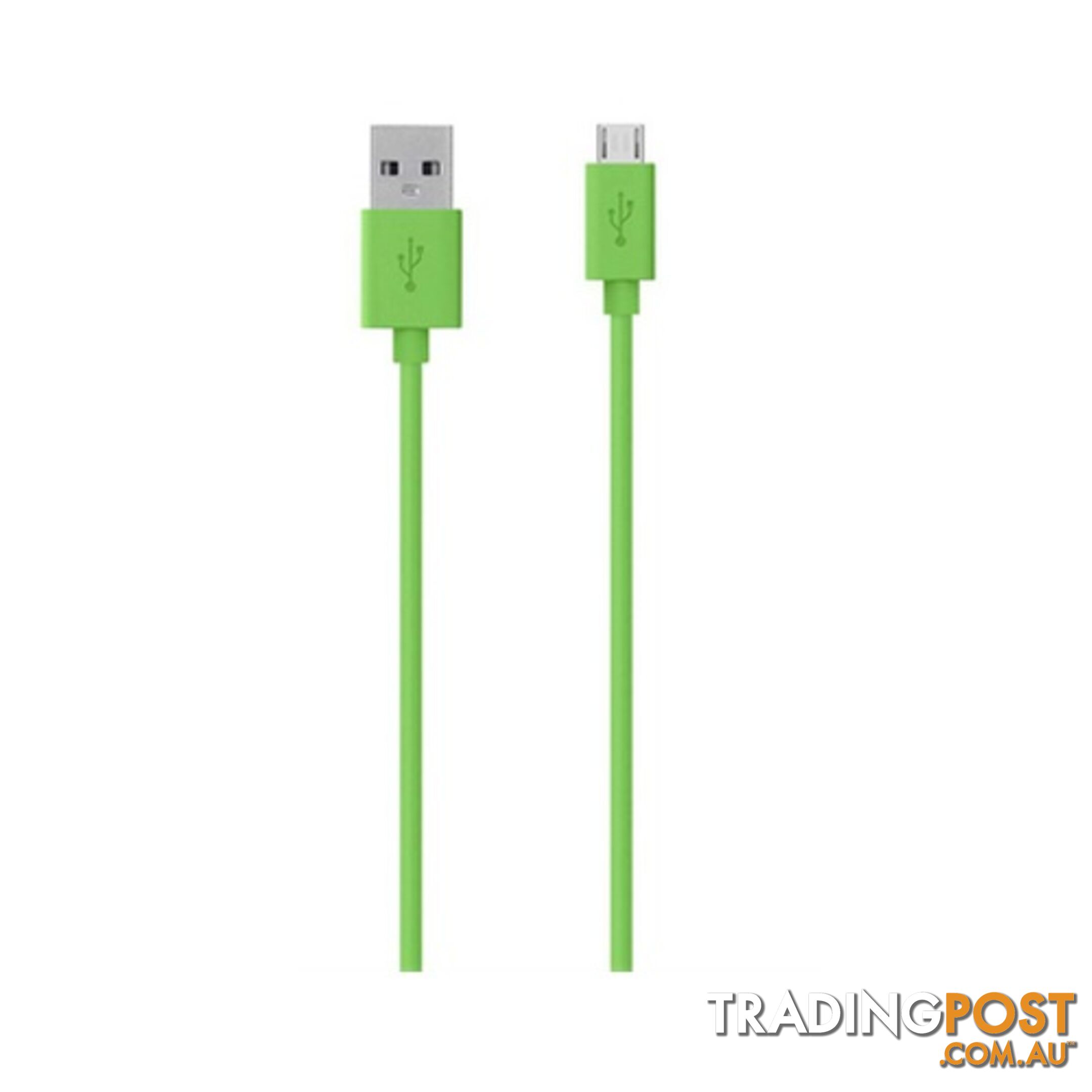 Belkin MIXITUP Micro USB Charge / Sync Cable 1.2m - Green - 722868969076/F2CU012bt04-GRN - Belkin