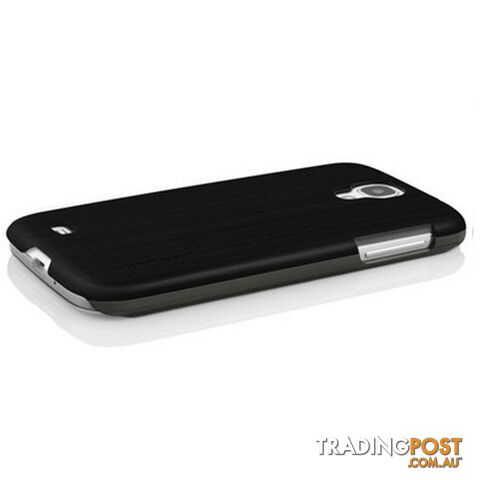 Incipio Feather Shine Case Samsung Galaxy S 4 S IV - Obsidian Black - 814523243833/SA-383 - Incipio