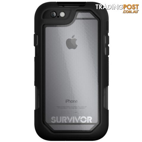Griffin Survivor Extreme Case for iPhone 6 Plus / 6s Plus - Black - 685387424382/GB41618 - Griffin