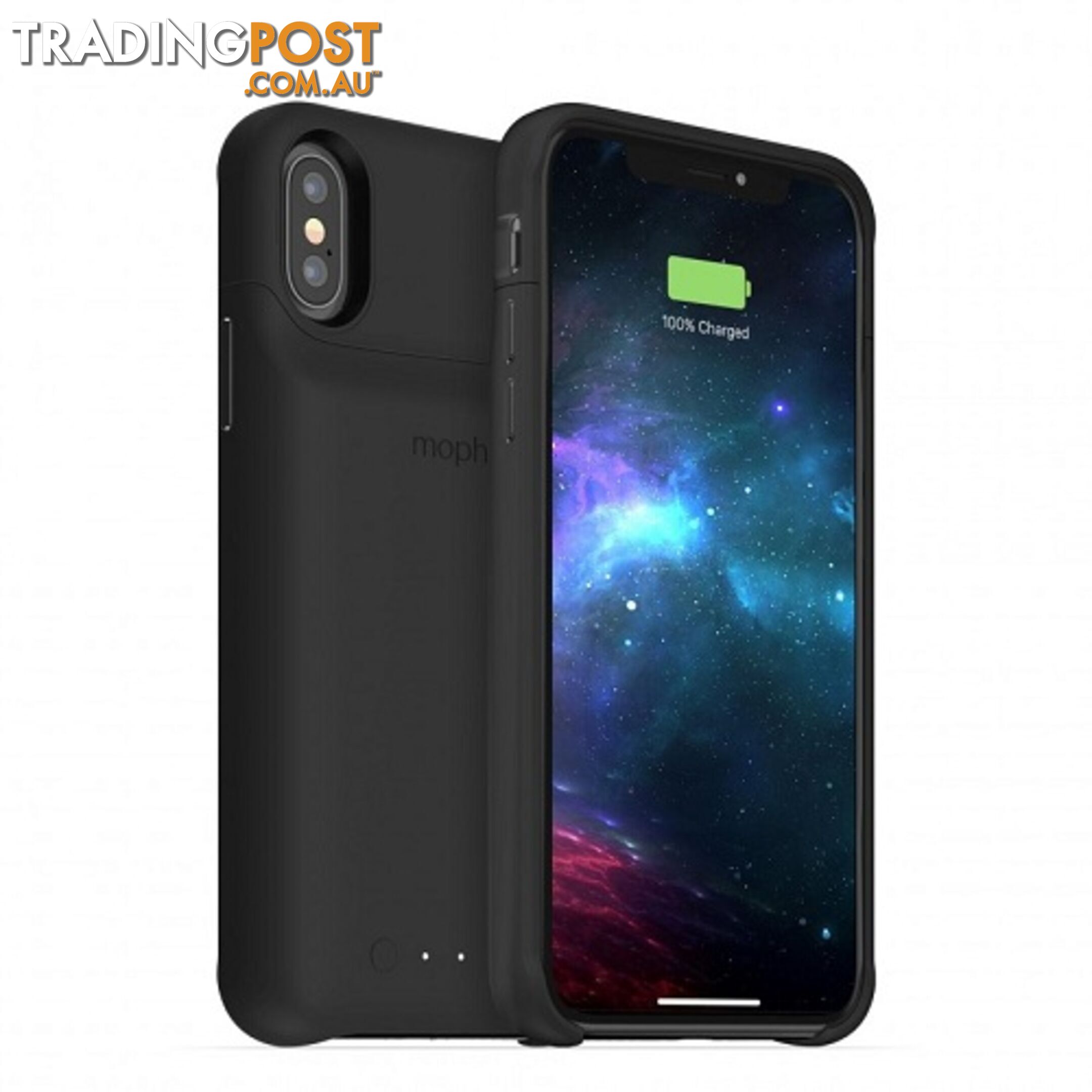 Mophie Juice Pack Access Case for iPhone X / Xs - Black - 848467085174/401002831 - Mophie