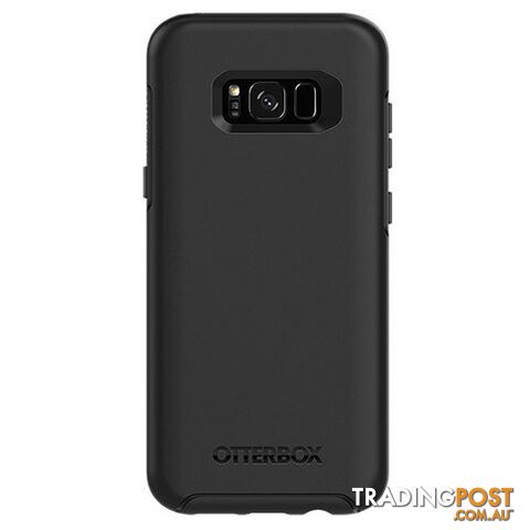OtterBox Symmetry Case for Samsung Galaxy S8 Plus - Black - 660543410218/77-54605 - OtterBox