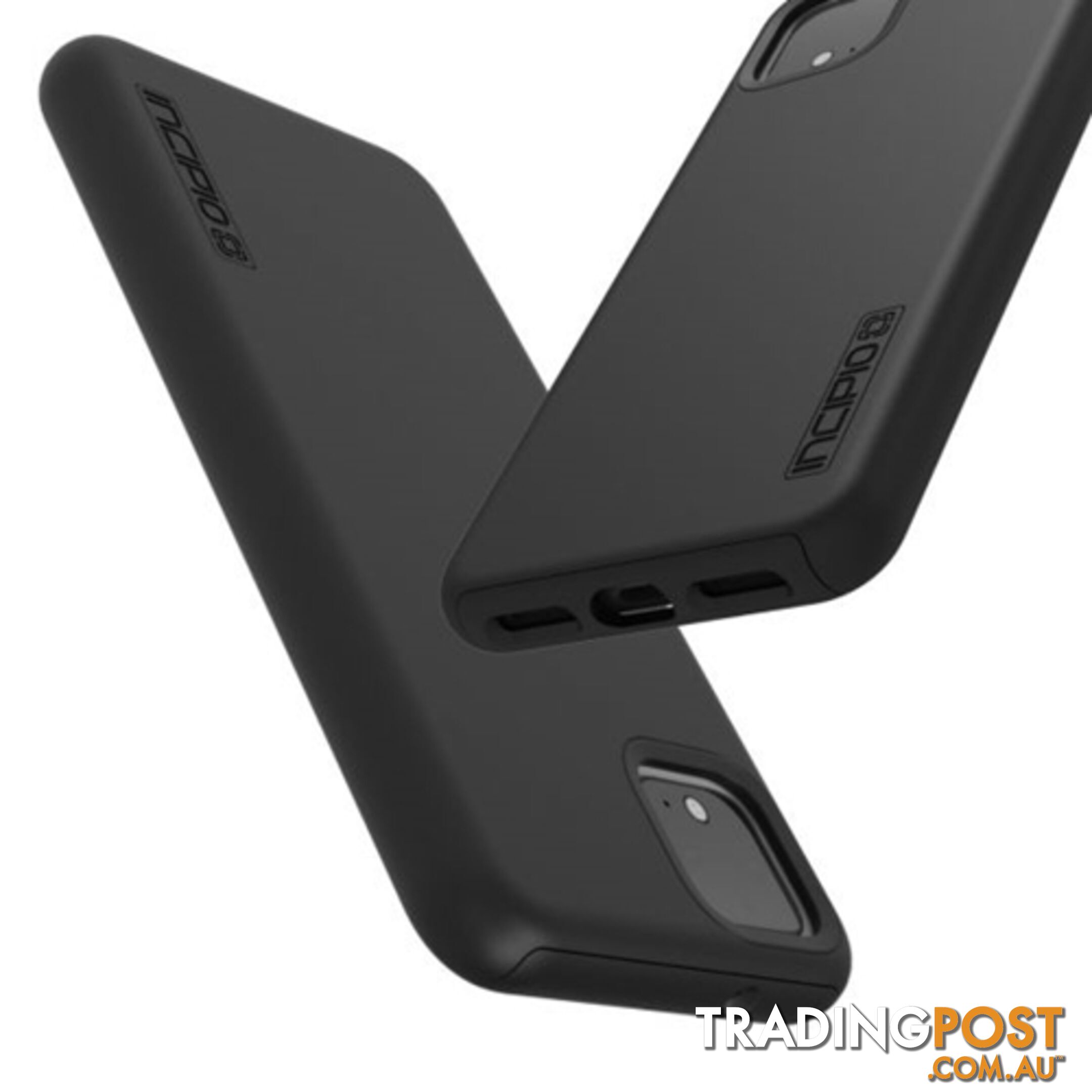 Incipio DualPro Rugged Slim case for Google Pixel 4 - Black - 191058105547/GG-083-BLK - Incipio