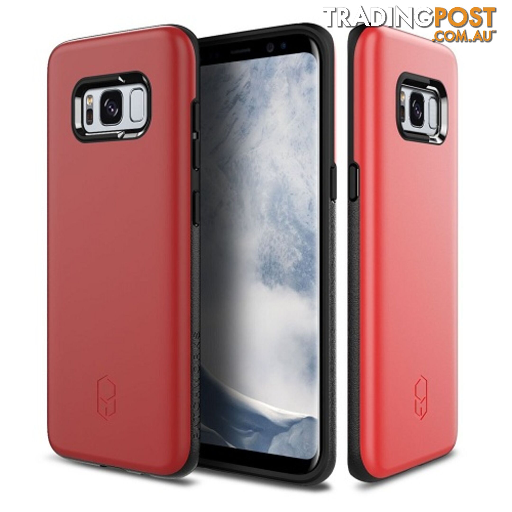 Patchworks ITG Level Rugged Case for Samsung Galaxy S8 Plus - Red - 8809453317770/ITGL140 - Patchworks