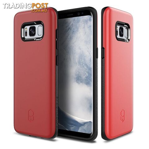 Patchworks ITG Level Rugged Case for Samsung Galaxy S8 Plus - Red - 8809453317770/ITGL140 - Patchworks