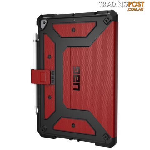 UAG Metropolis Rugged Tough Folio Case iPad 7th 10.2 2019 - Magma - 812451033373/121916119393 - UAG