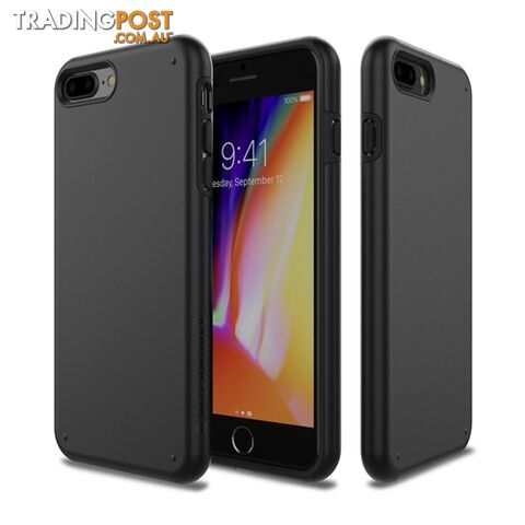 Patchworks Chroma Metalic Color Rugged Case iPhone 8 / 7 - Black - 8809453318494/CRA71 - Patchworks