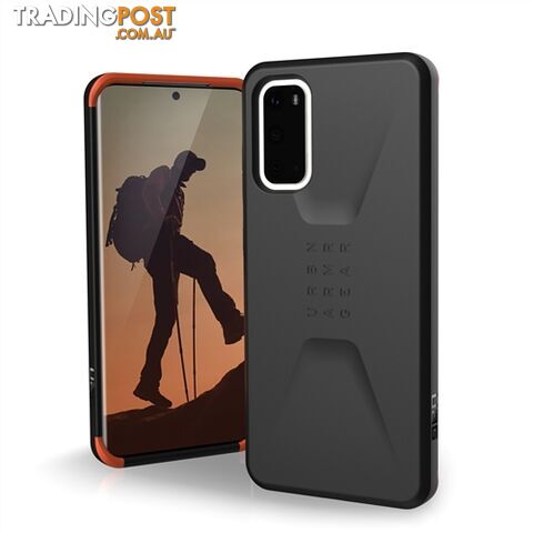 UAG Civilian Slim & Rugged Protective Case Samsung S20 6.2 inch Black -...