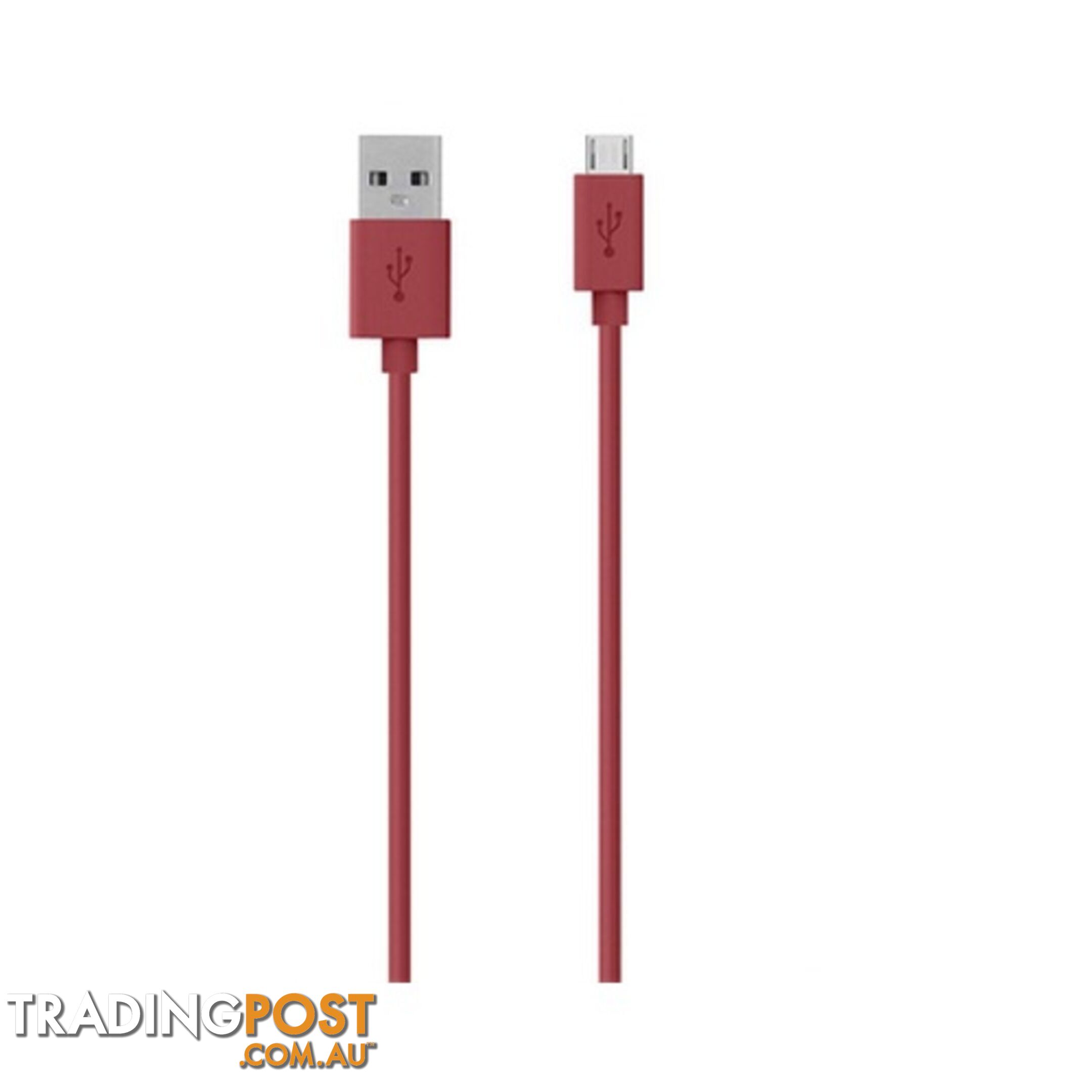 Belkin MIXITUP Micro USB Charge / Sync Cable 1.2m - Red - 722868969106/F2CU012bt04-RED - Belkin