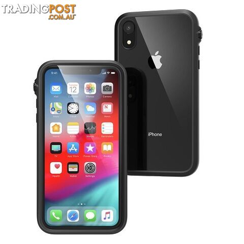 Catalyst Impact Protection Case for iPhone Xr - Stealth Black - 840625103430/CATDRPHXBLKM - Catalyst