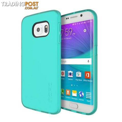 Incipio NGP Case suits Samsung Galaxy S6 Edge - Translucent Teal - 840076130740/SA-633-TEL - Incipio