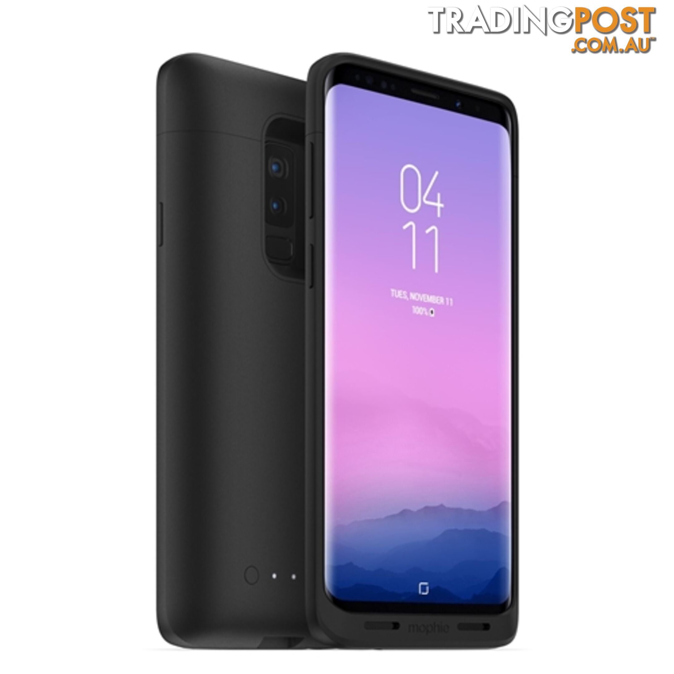 Mophie Juice Pack Battery Case 2070 mAh for Samsung Galaxy S9+ Plus Black - 840472241903/401001481 - Mophie