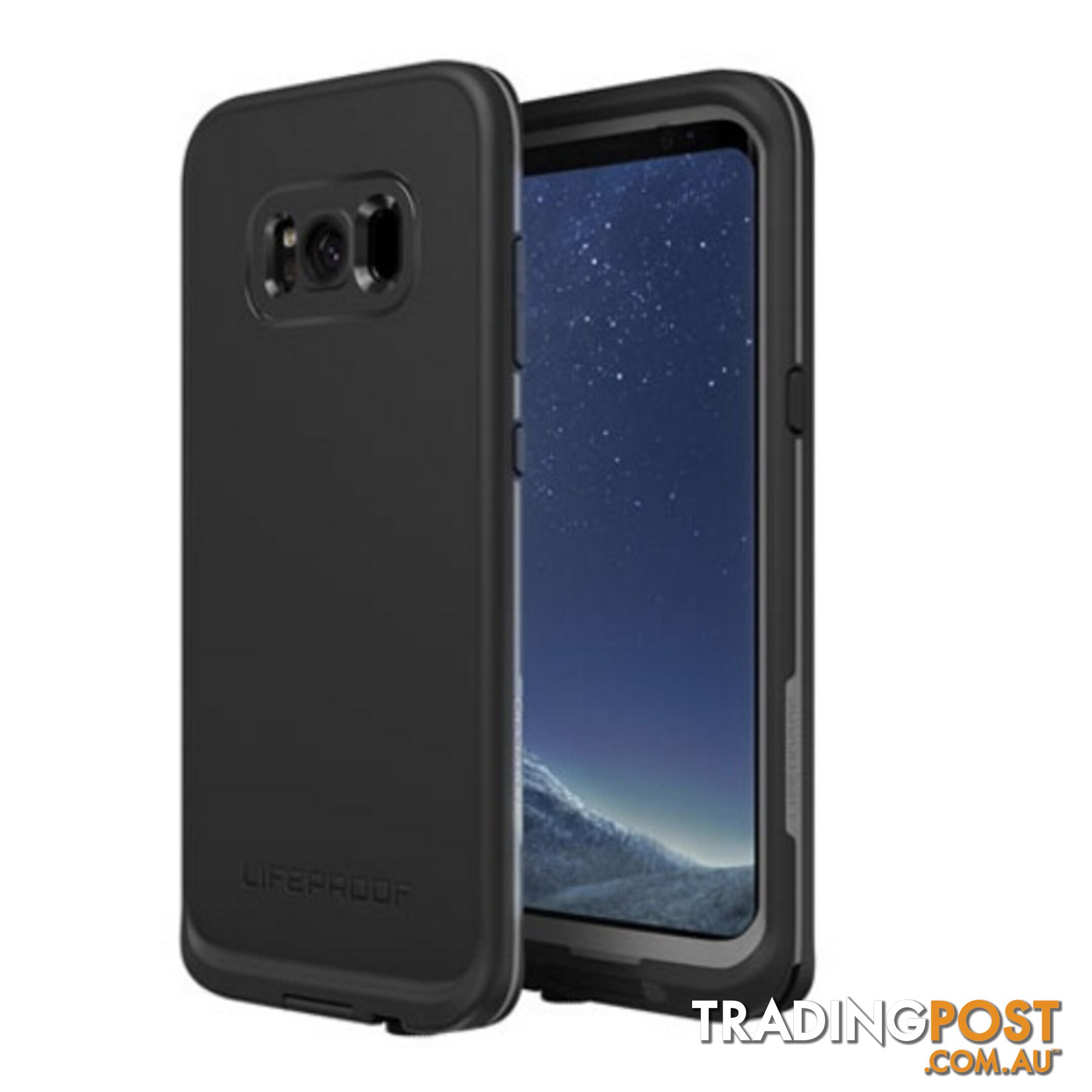 Lifeproof Fre Case for Samsung Galaxy S8 Plus - Asphalt Black - 660543409649/77-54833 - LifeProof