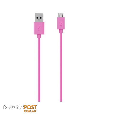 Belkin MIXITUP Micro USB Charge / Sync Cable 1.2m - Pink - 722868969083/F2CU012bt04-PNK - Belkin