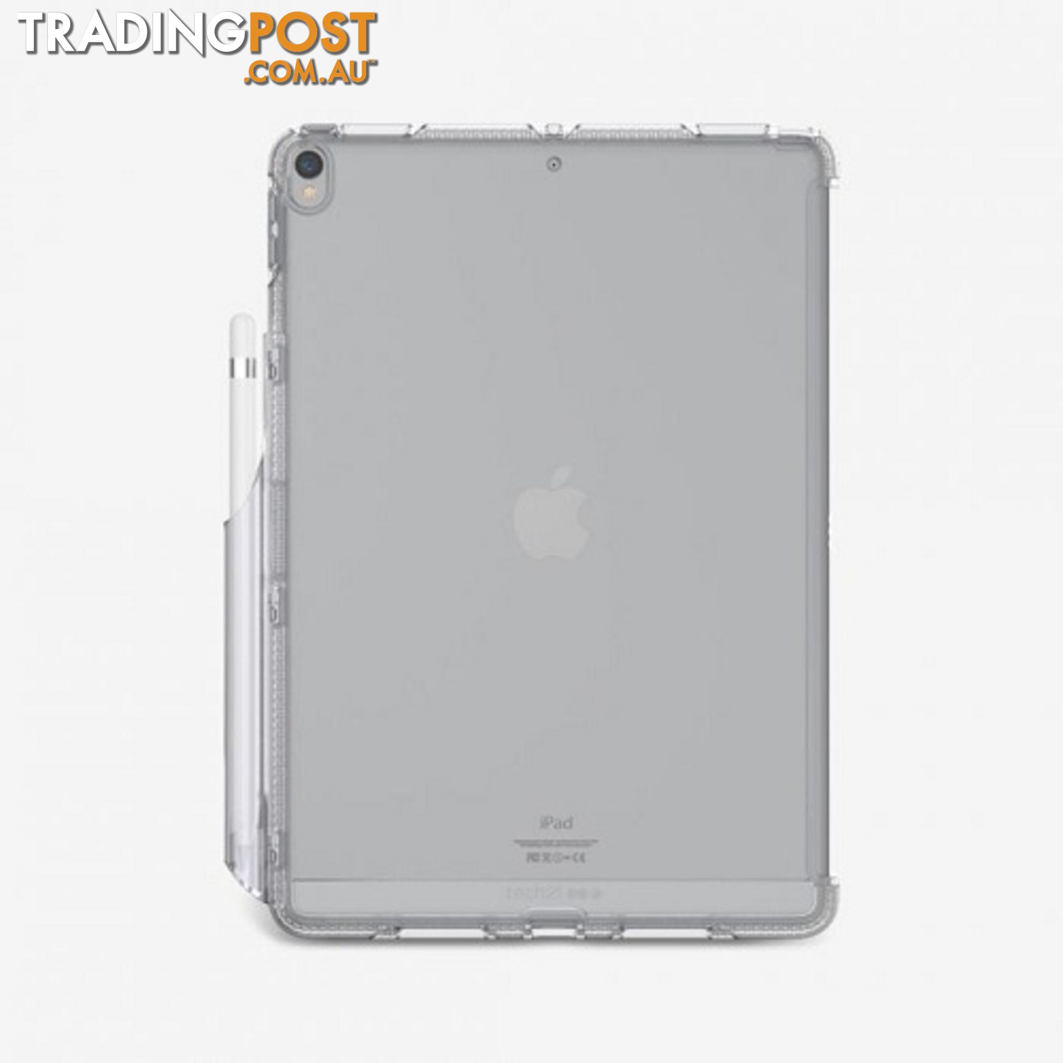 Tech21 Impact Rugged Clear Case for iPad Air 3 2019 and iPad Pro 10.5 - Clear - 5055517380843/T21-5757 - Tech21