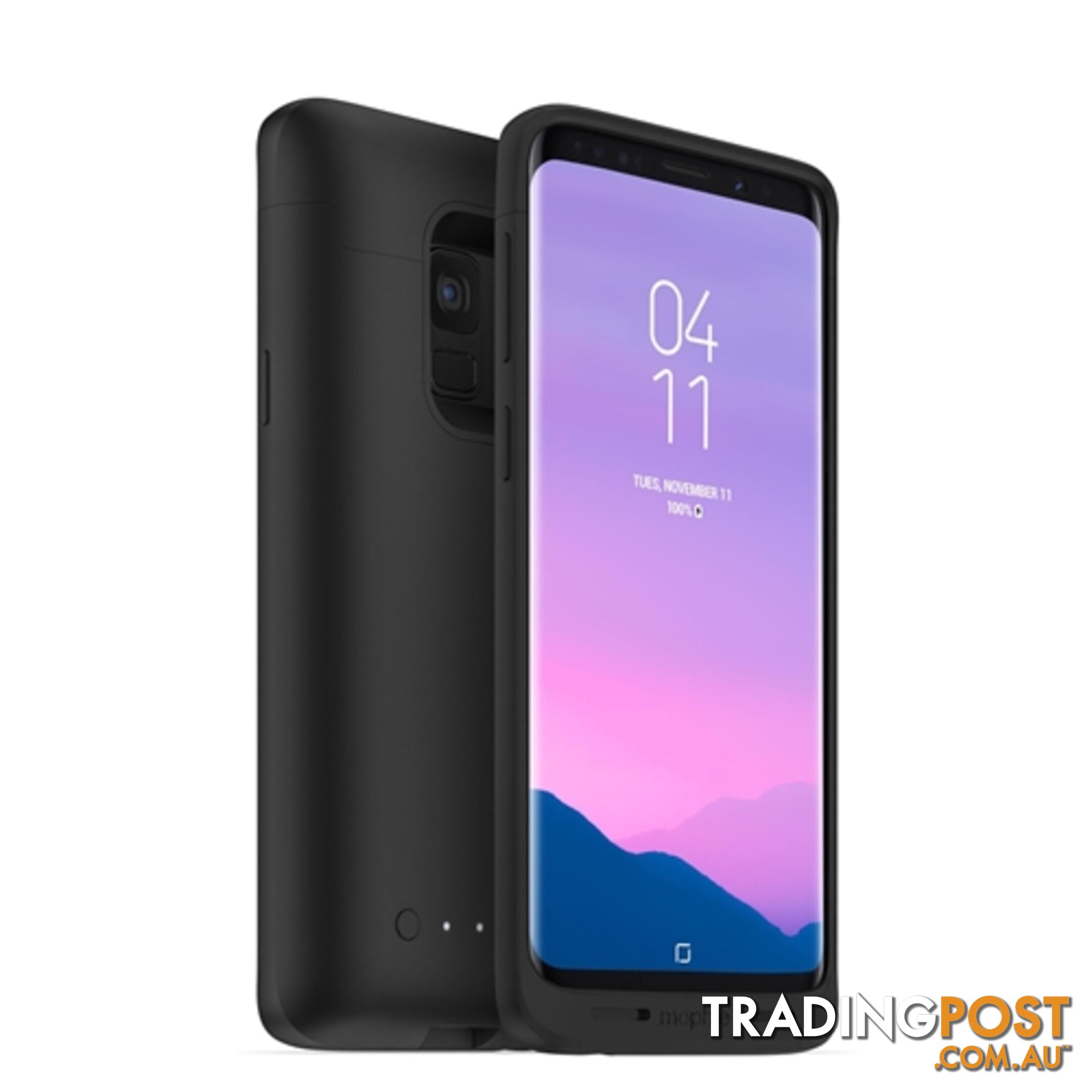 Mophie Juice Pack Battery Case 2070 mAh for Samsung Galaxy S9 Black - 840472241873/401001478 - Mophie