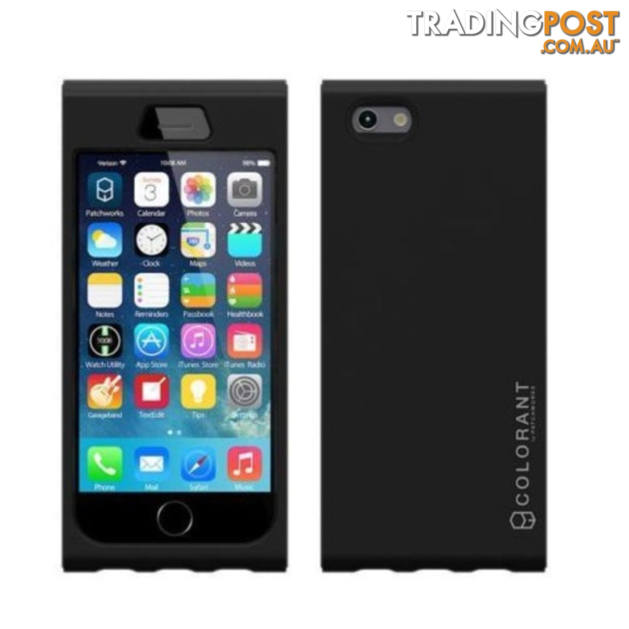 Patchworks Link Neck Type Strap Case for Apple iPhone 6  - Black - 8809327546954/7620 - Patchworks