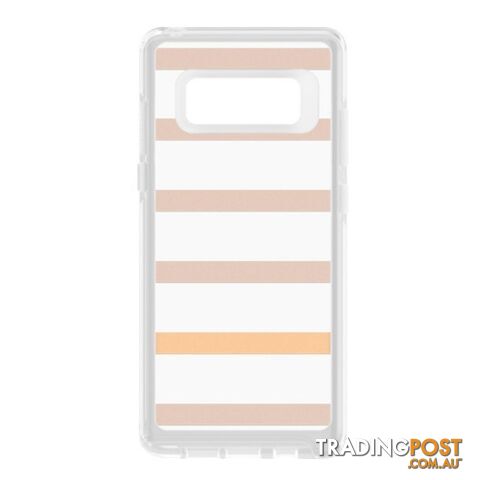 OtterBox Symmetry Clear Graphics Case Samsung Note 8 Inside The Lines -...