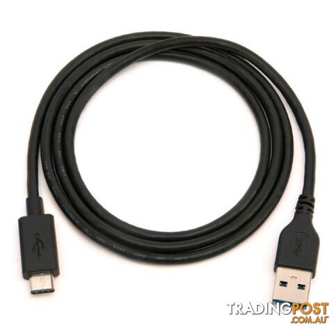 Griffin USB Type C to USB A Cable 3 ft / 0.9 m - Black - 685387424542/GC41637 - Griffin