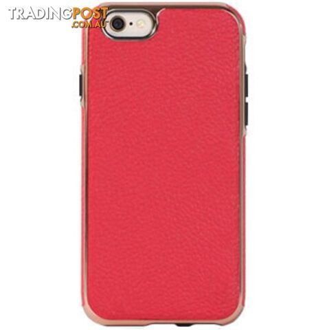 Patchworks Level Prestige Leather Case for iPhone 6 / 6S - Bright Red / Pink -...