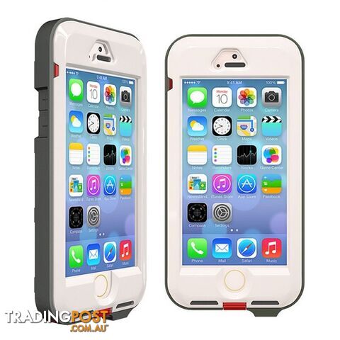 Patchworks Link Pro Tough Case with Belt Clip for iPhone SE / 5 / 5s - White - 8809327545704/7606 - Patchworks