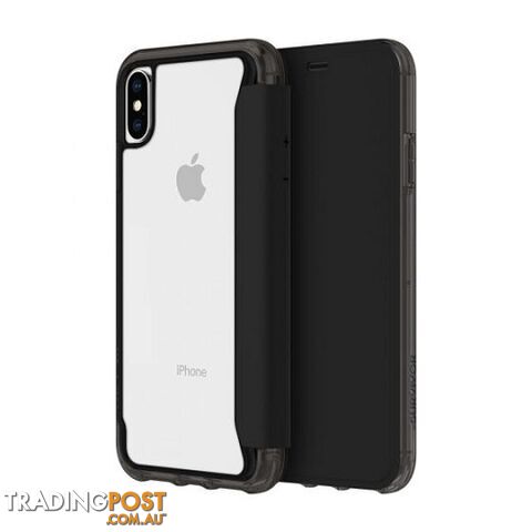 Griffin Survivor Clear Wallet Case for iPhone X / Xs - Black / Clear - 191058093592/GIP-017-BKC - Griffin