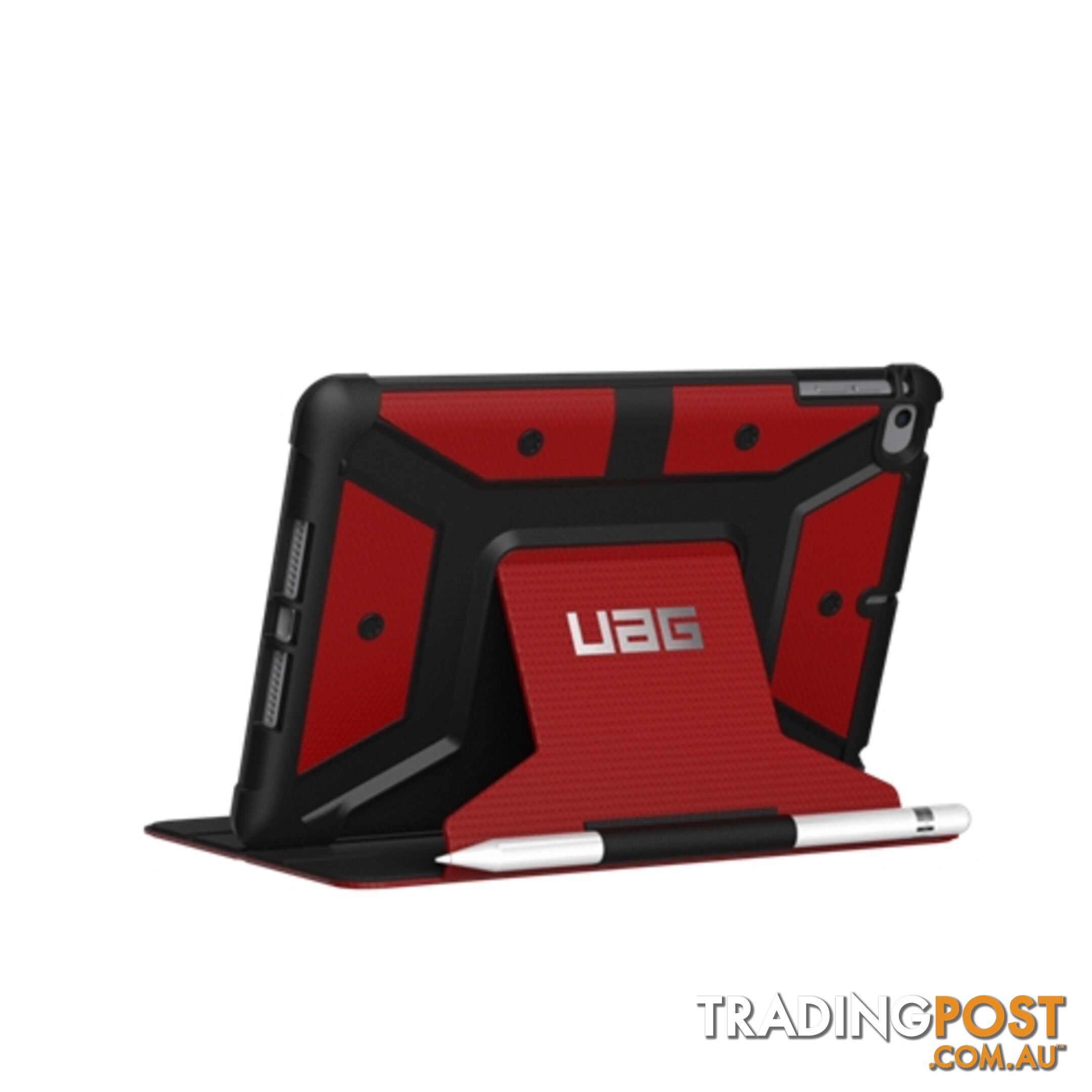 UAG Metropolis Rugged Folio Case for iPad Mini 5 2019 & Mini 4 - Magma - 812451030709/121616119393 - UAG