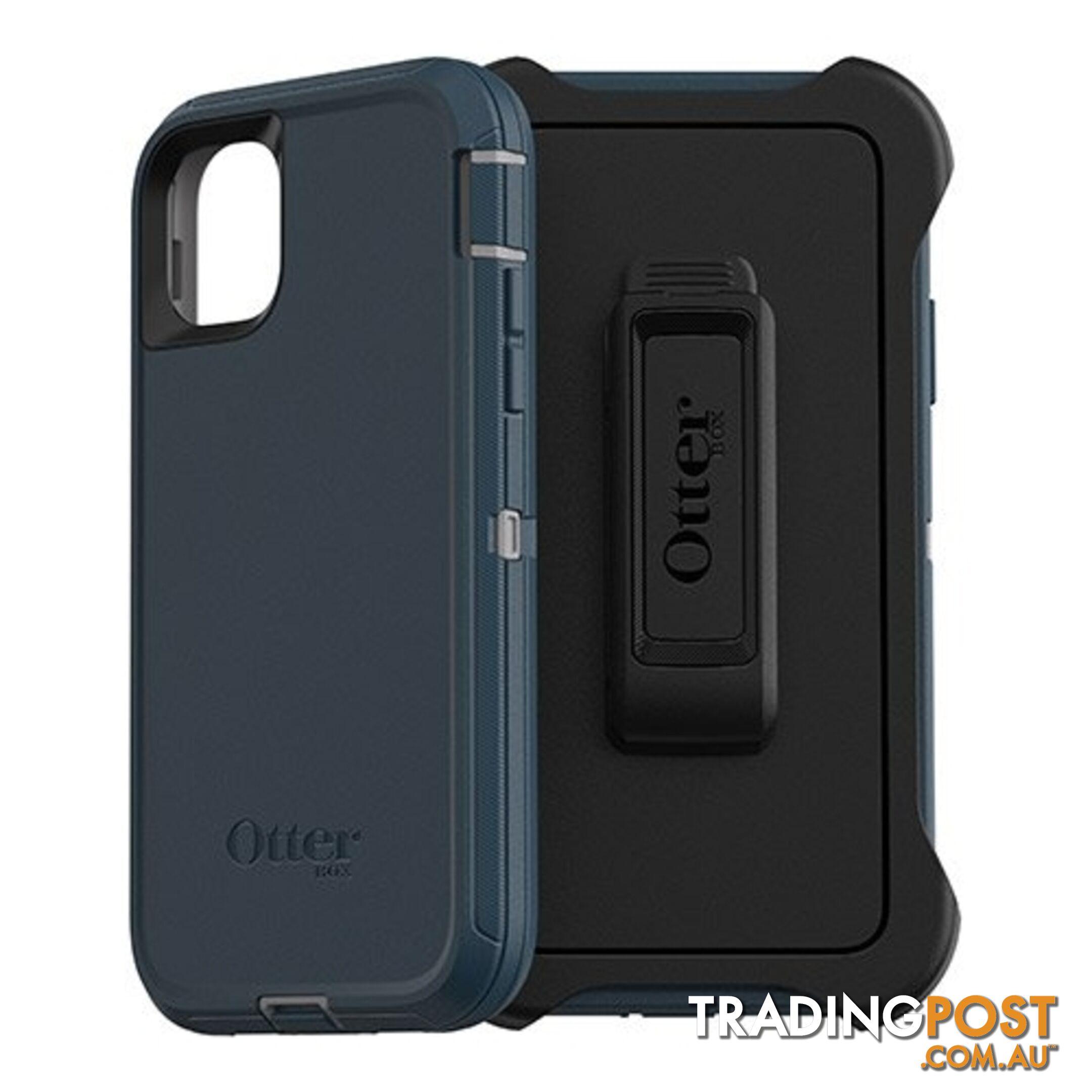 Otterbox Defender iPhone 11 6.1 inch Screen - Gone Fishing Blue - 660543511854/77-62459 - OtterBox