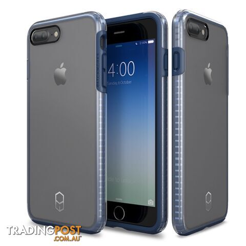Patchworks ITG Level Protection Case iPhone 8 Plus / 7 Plus - Clear Navy - 8809453316155/ITGL807 - Patchworks
