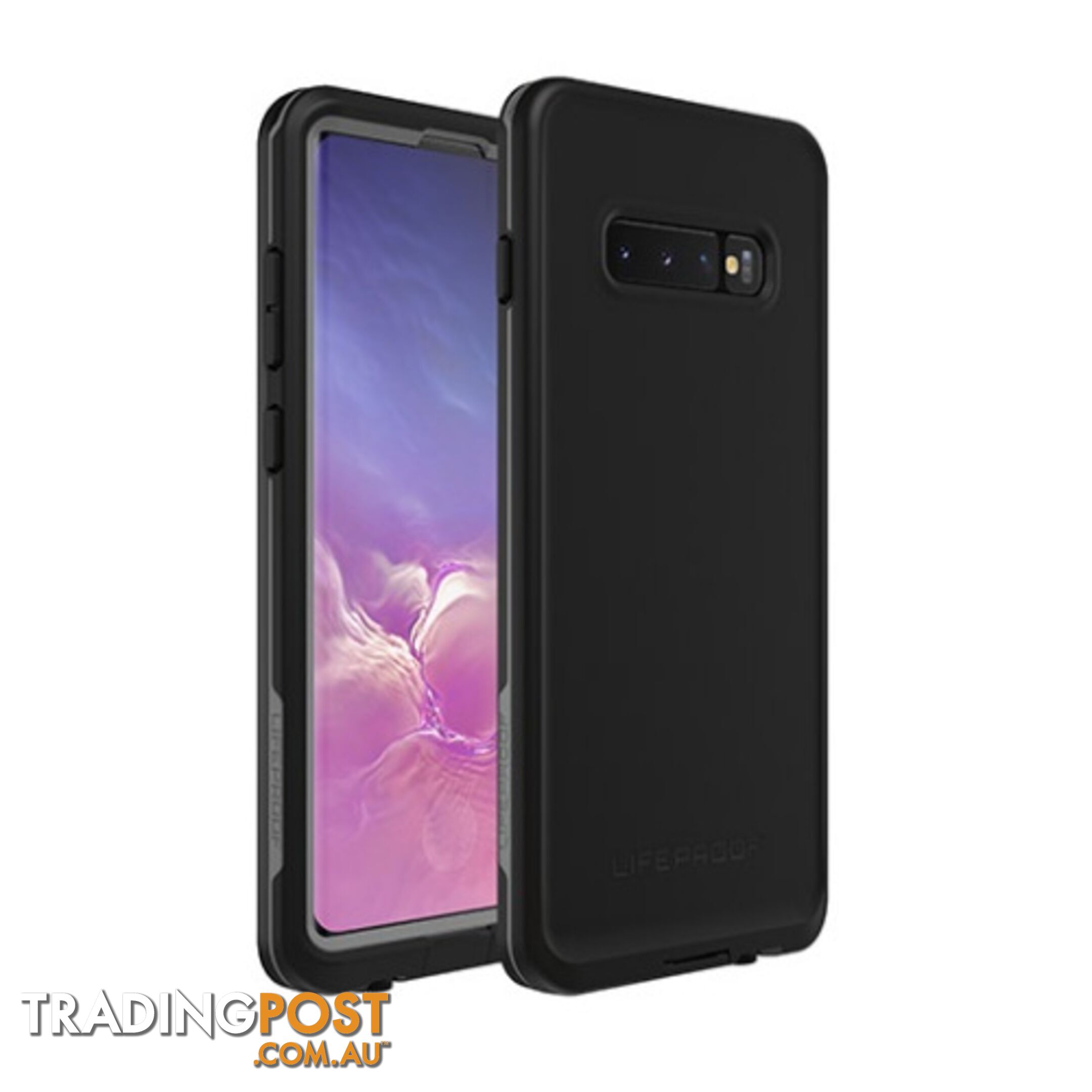 Lifeproof Fre Case for Samsung Galaxy S10+ - Asphalt - 660543504658/77-62088 - LifeProof