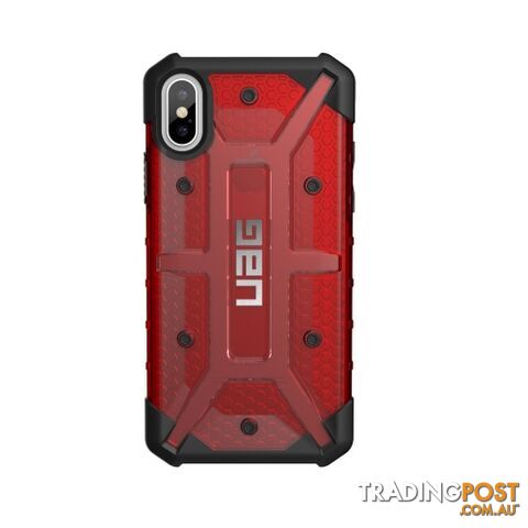 UAG Plasma Case for iPhone X - Red - 858329007039/U-IPHX-L-MG - UAG